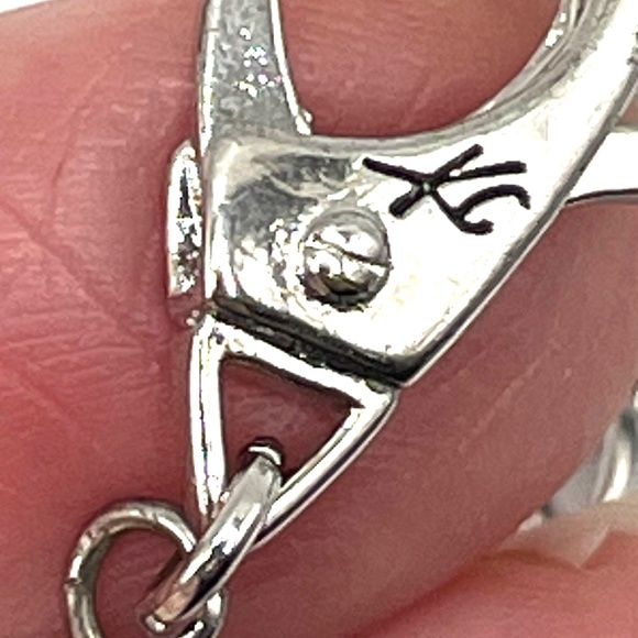 Kenneth Cole NWT Blue Gemstone Chip Leather Multi Strand Bib Necklace - Picture 11 of 14